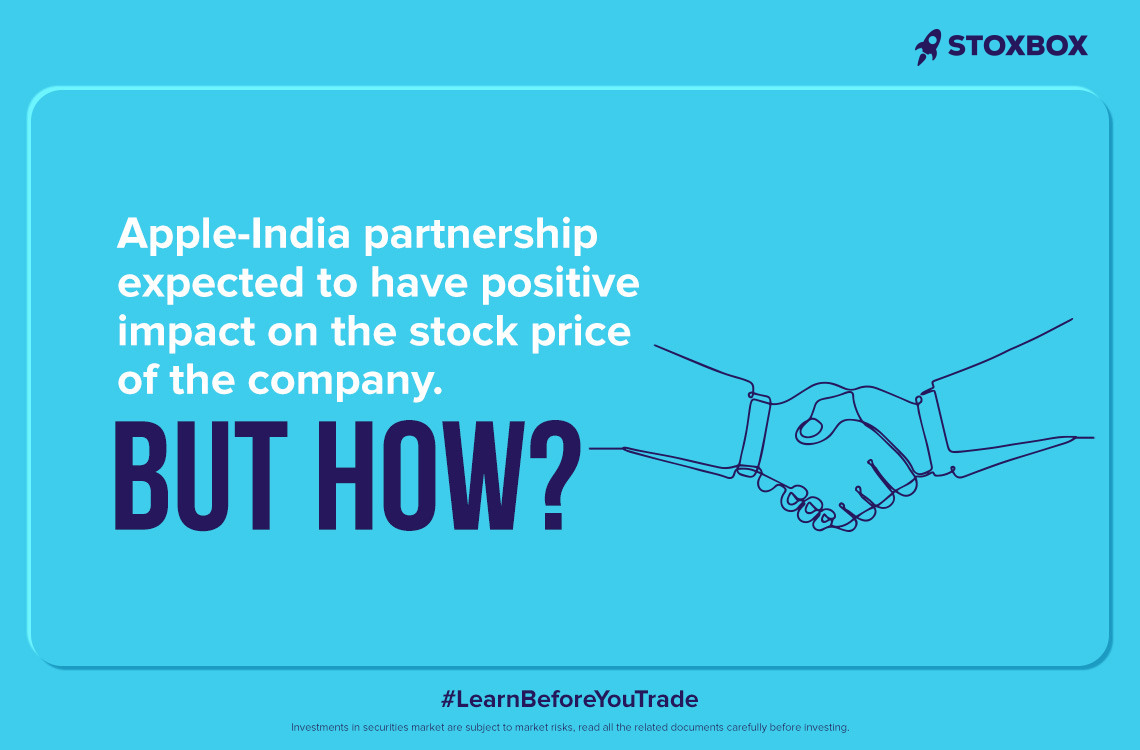 Can Apple’s partnership with India positively affects the stock prices of the company?