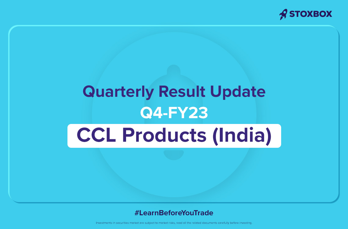 CCL Products (India) Ltd Quarterly Result Update